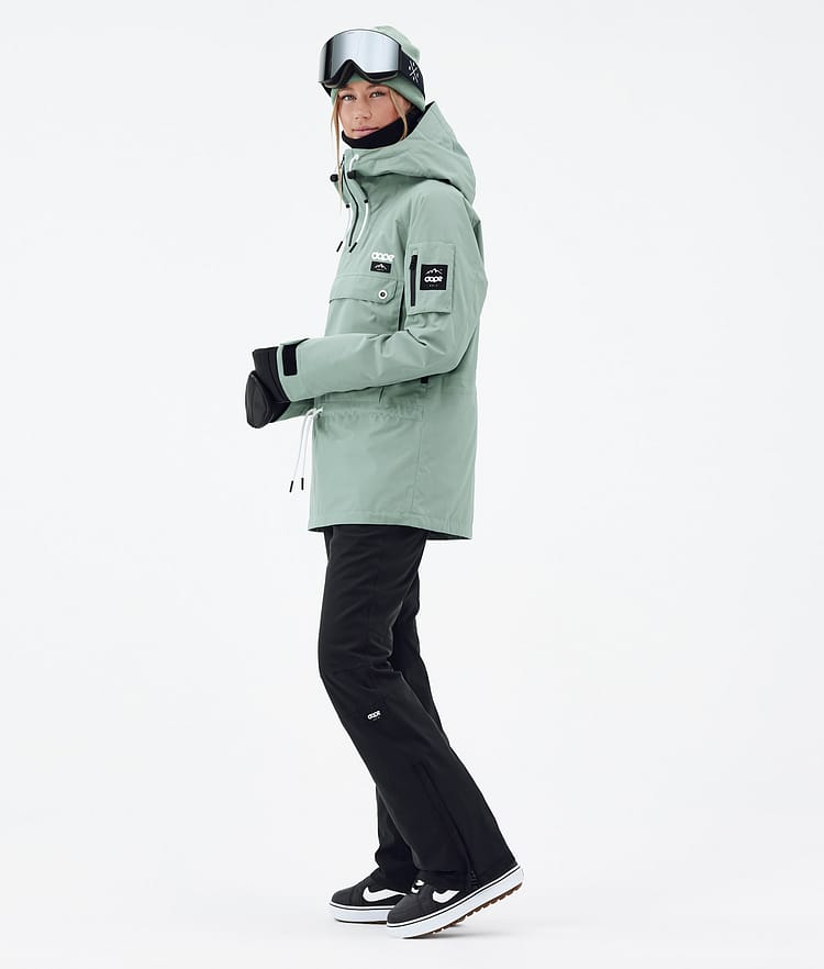 Dope Annok W Snowboard Jacket Women Soft Green Renewed