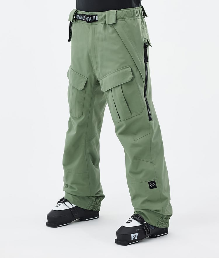 Dope Antek Ski Pants Men Grey Camo