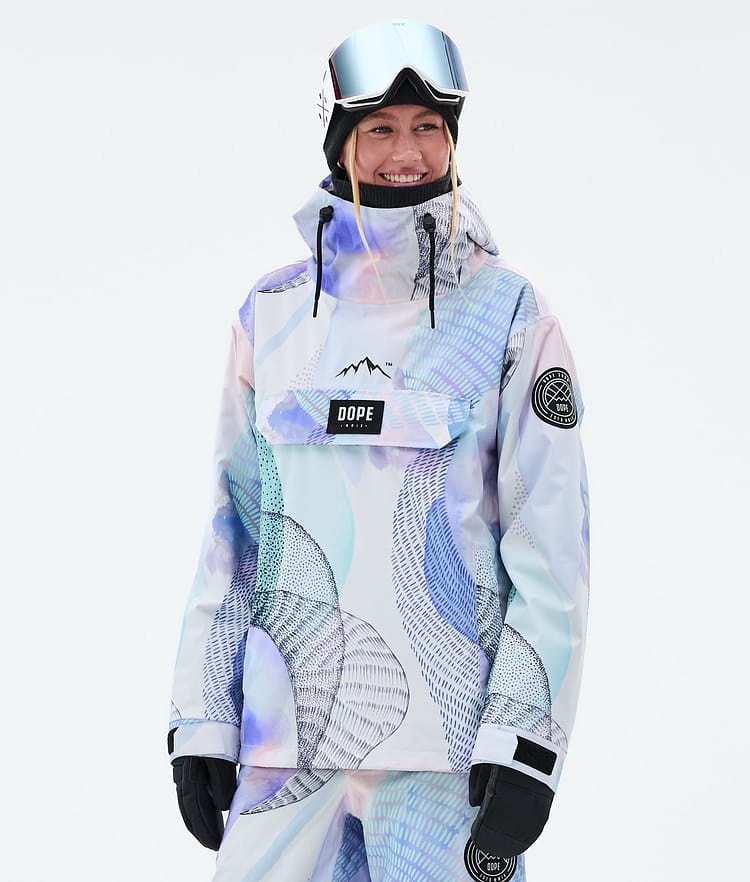 Dope Blizzard W Snowboard Jacket Women Punk Blue
