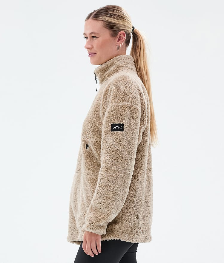 Dope Pile W Fleece Sweater Women Faded Green