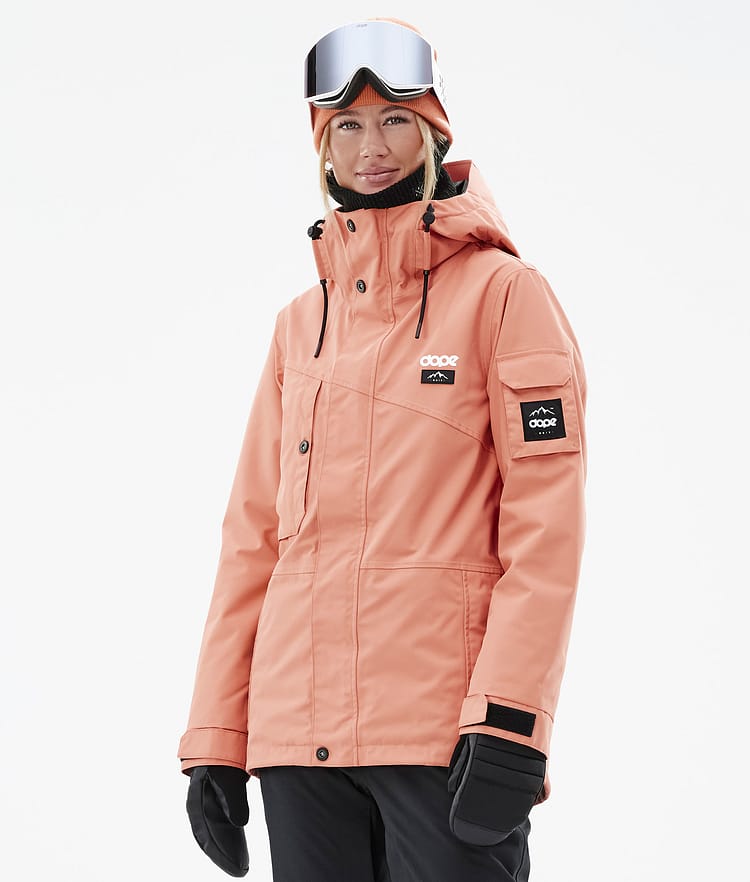 Dope Adept W Snowboard Jacket Women Soft Pink Renewed