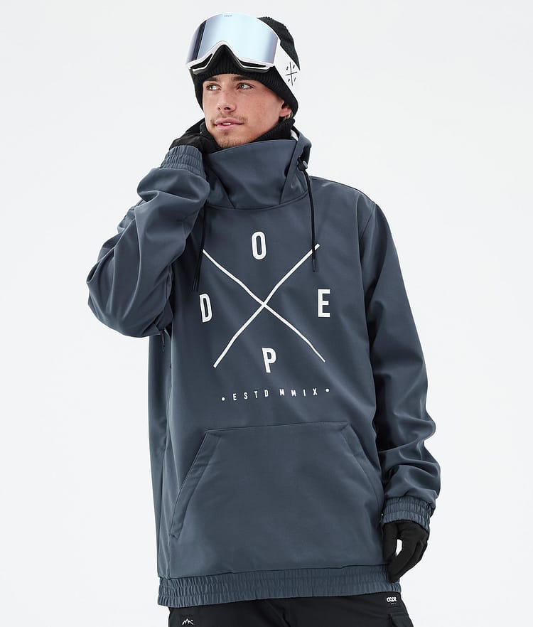 Dope Yeti Ski Jacket Men Aphex Light Grey