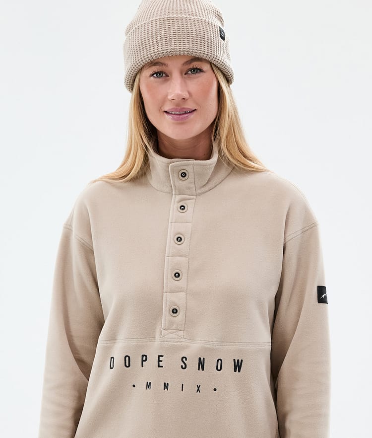 Dope Comfy W Fleece Sweater Women Faded Green