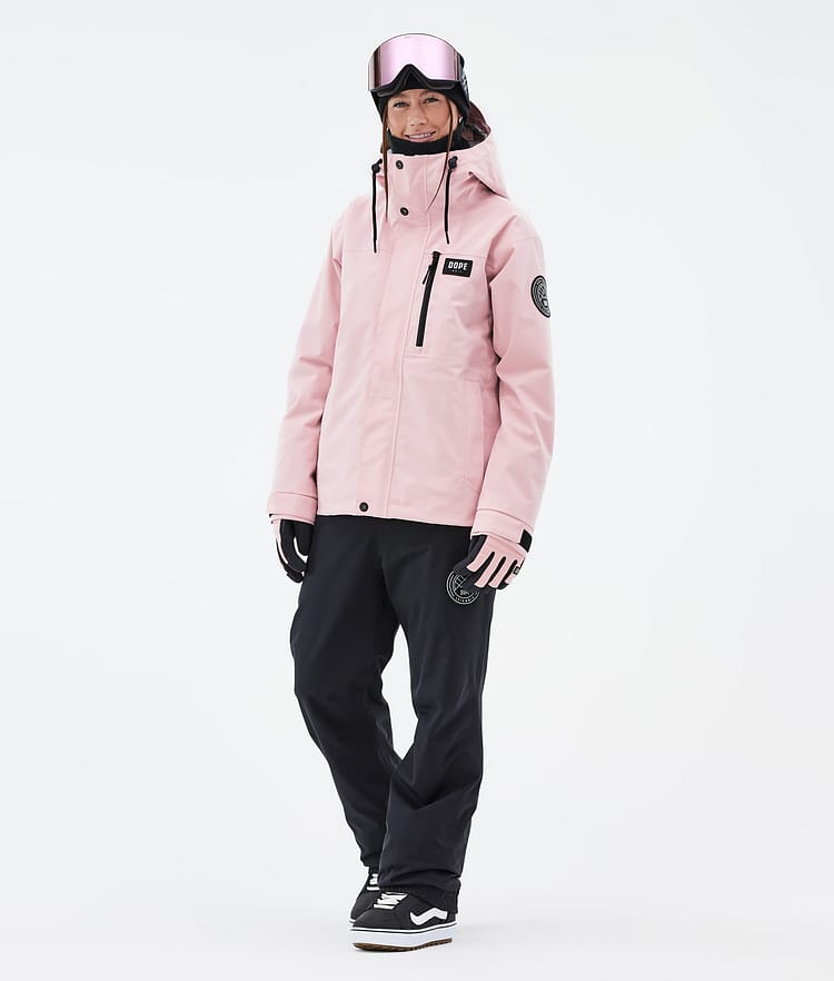 Dope Blizzard W Full Zip Snowboard Jacket Women Faded Green