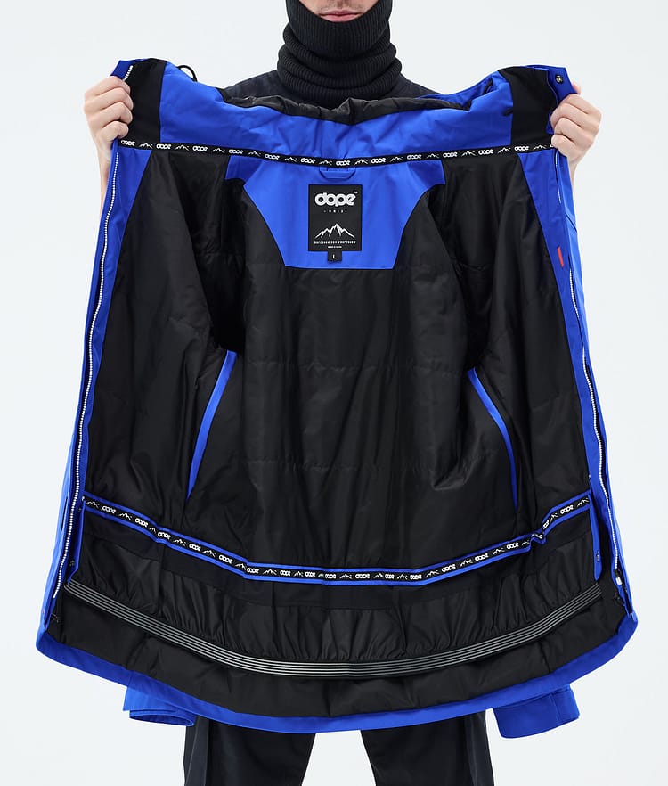 Dope Adept Snowboard Jacket Men Whitish Renewed