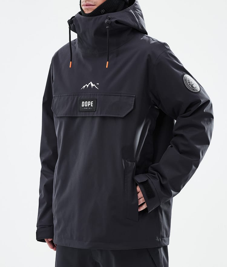 Dope Blizzard Snowboard Jacket Men Olive Green Renewed