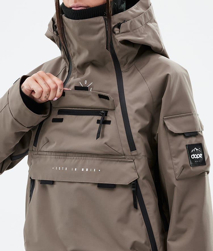 Dope Akin W Snowboard Jacket Women Soft Pink
