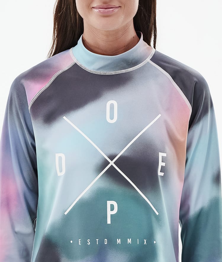 Dope Snuggle W Base Layer Top Women 2X-Up Metal Blue