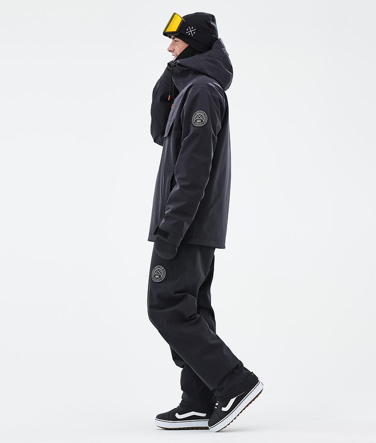 Dope Blizzard Snowboard Jacket Men Olive Green Renewed