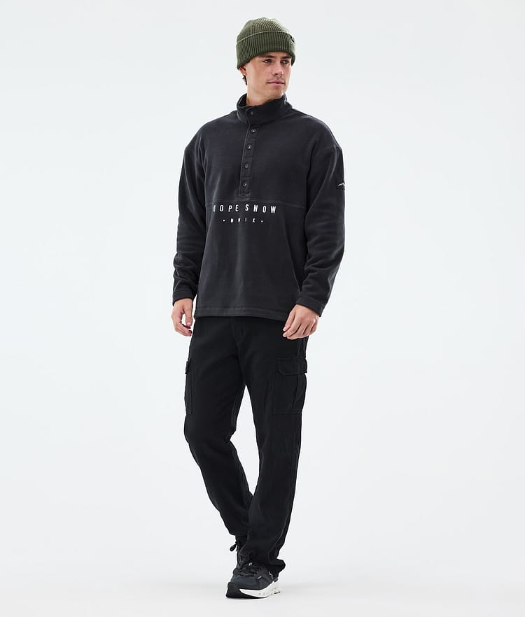 Dope Comfy Fleece Sweater Men Sand/Black