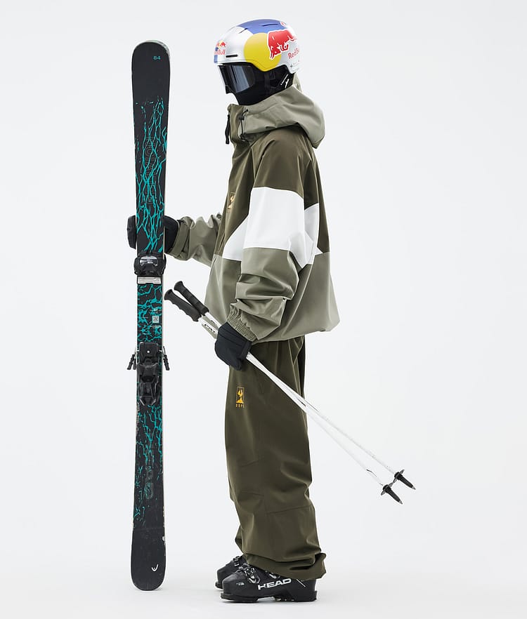 Dope JT Spartan Ski Jacket Men Olive Green/Whitish/Greenish