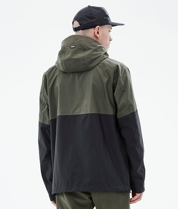 Dope Hiker Light Outdoor Jacket Men Olive Green/Black