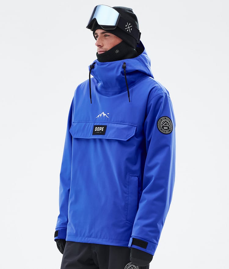 Dope Blizzard Ski Jacket Men Metal Blue