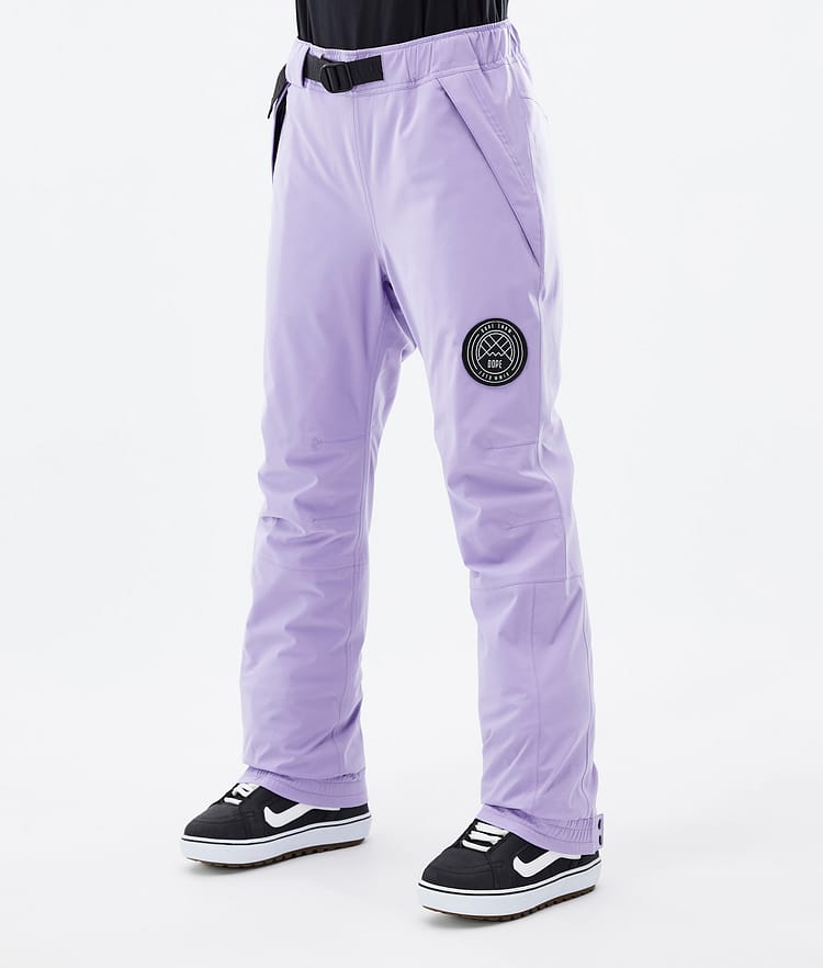 Dope Blizzard W 22 Snowboard Pants Women Burgundy