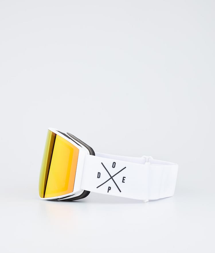 Dope Sight Ski Goggles Black/Pink Mirror