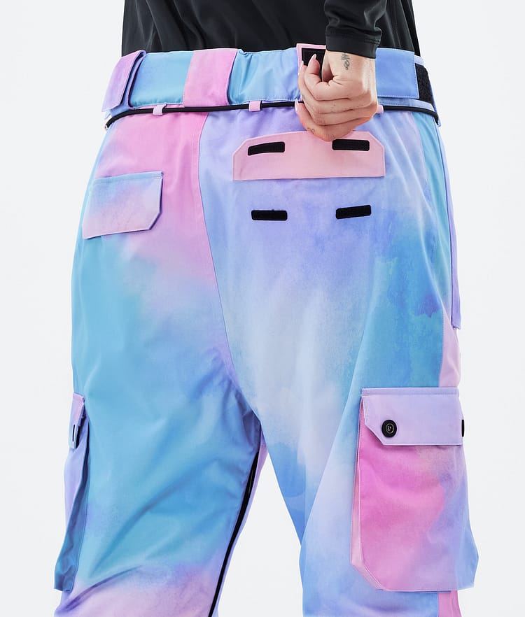 Dope Iconic W Snowboard Pants Women Scribble Purple