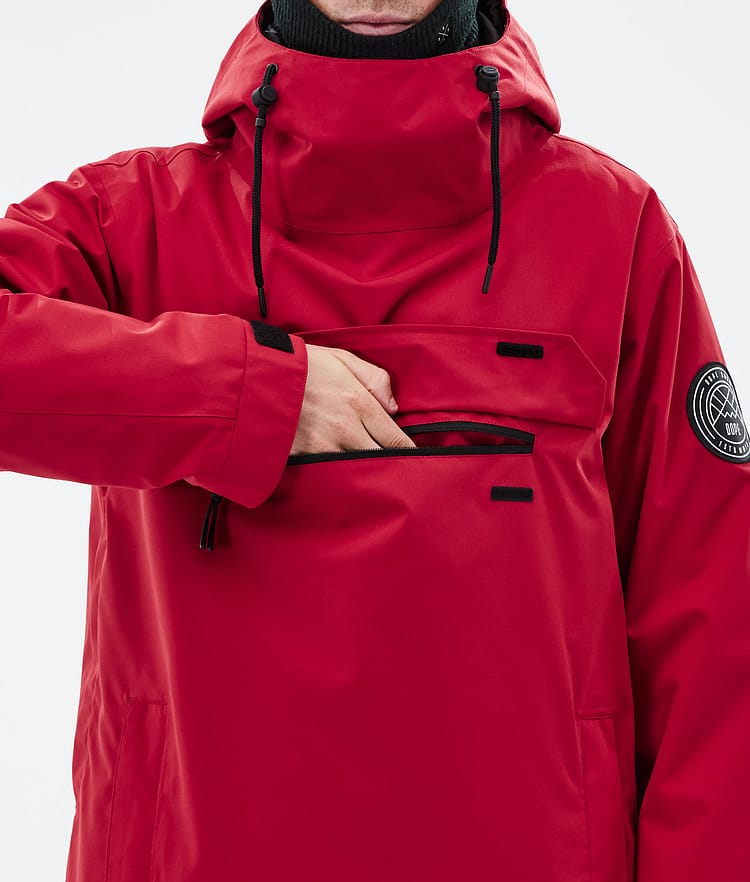 Dope Blizzard Snowboard Jacket Men Whitish Renewed