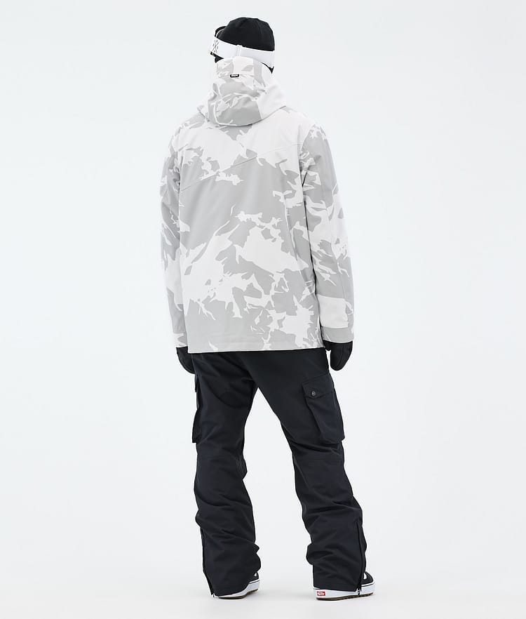 Dope Adept Snowboard Jacket Men Metal Blue Camo
