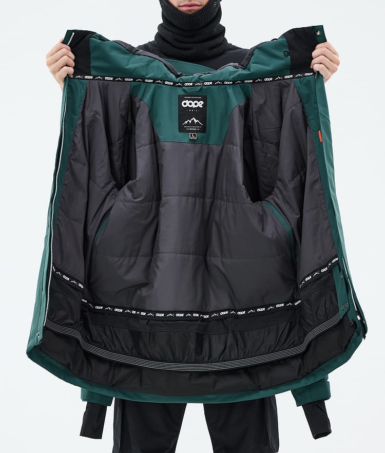 Dope Adept Snowboard Jacket Men Whitish Renewed