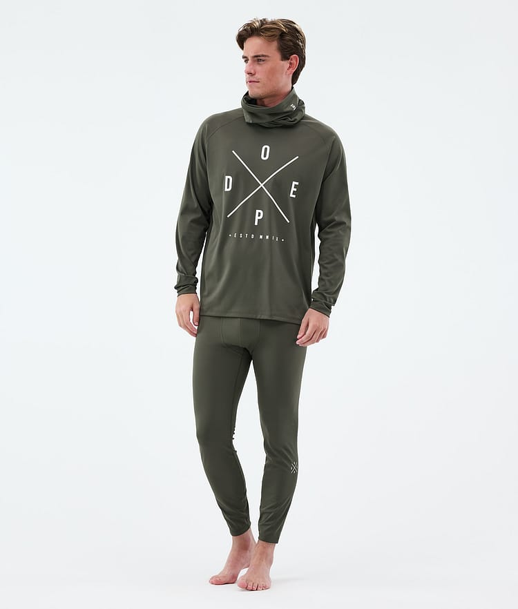 Dope Snuggle Base Layer Pant Men 2X-Up Grey Camo