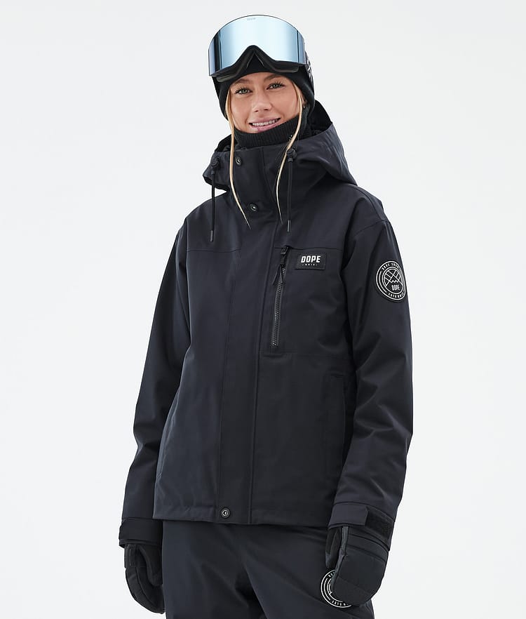 Dope Blizzard W Full Zip Ski Jacket Women Moss Green