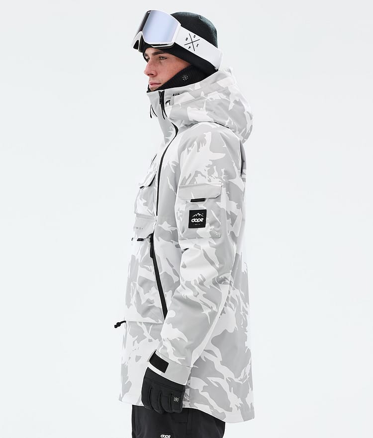 Dope Akin Snowboard Jacket Men Metal Blue Renewed