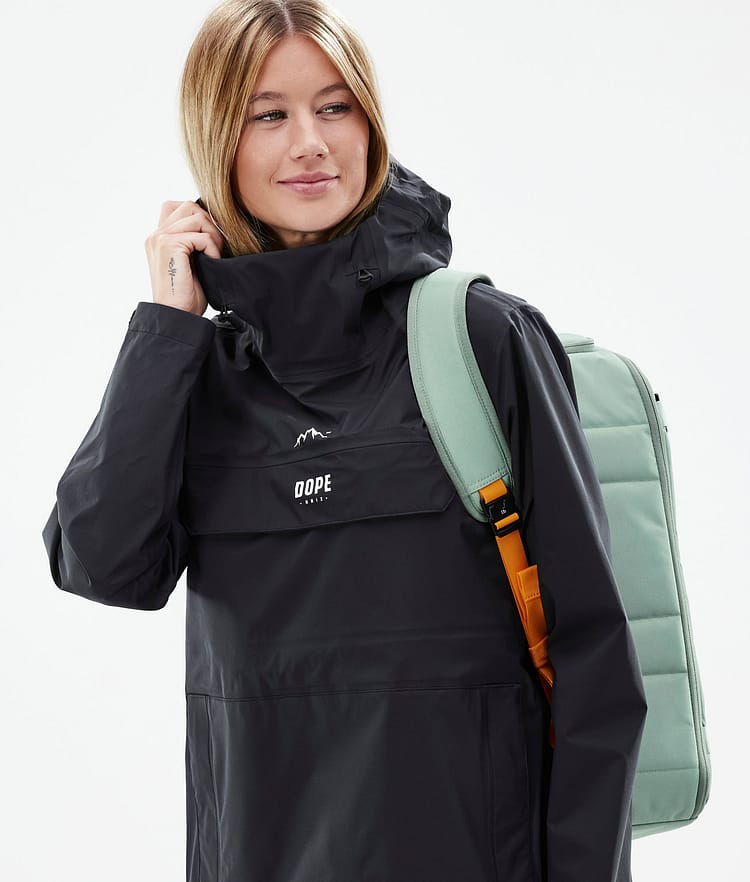 Dope Downpour W Rain Jacket Women Black
