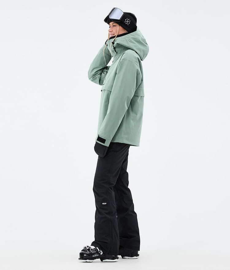 Dope Legacy W Ski Jacket Women Faded Green