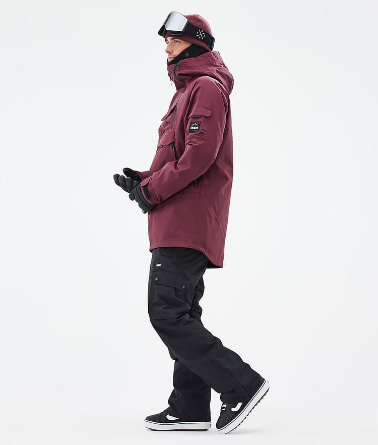 Dope Akin Snowboard Jacket Men Metal Blue
