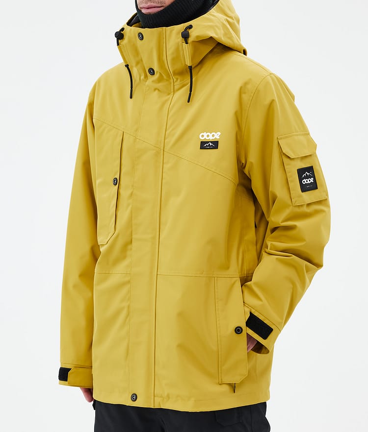 Dope Adept Snowboard Jacket Men Metal Blue Camo