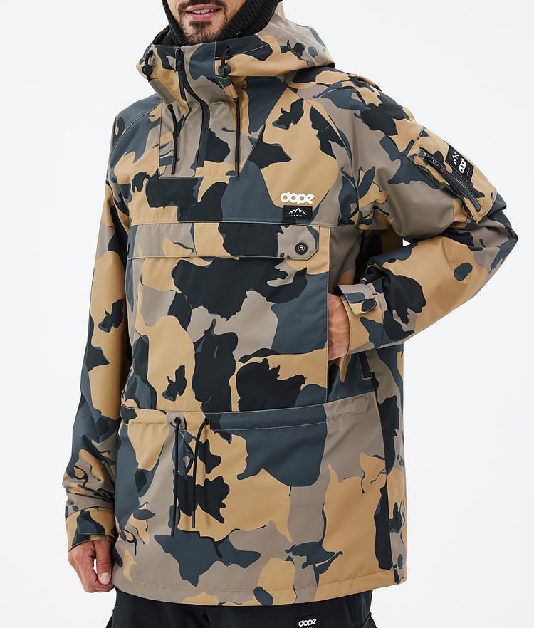 Dope Annok Snowboard Jacket Men Olive Green
