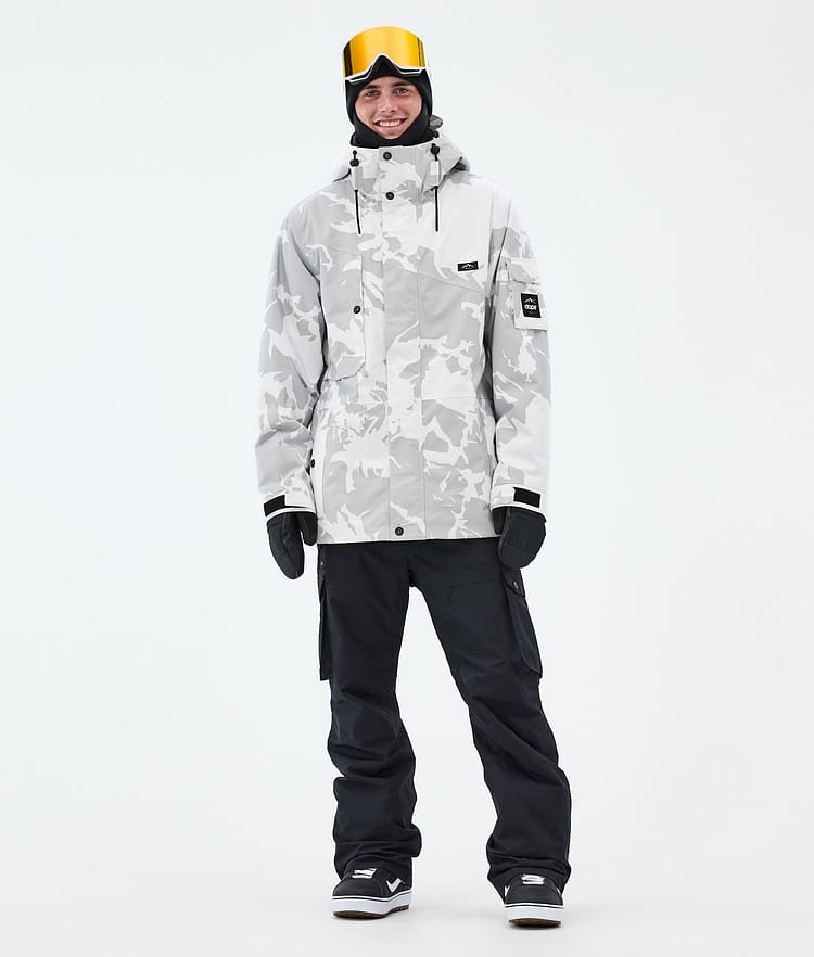 Dope Adept Snowboard Jacket Men Metal Blue Camo