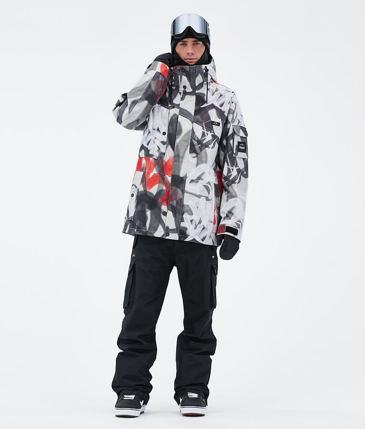 Dope Adept Snowboard Jacket Men Whitish Renewed