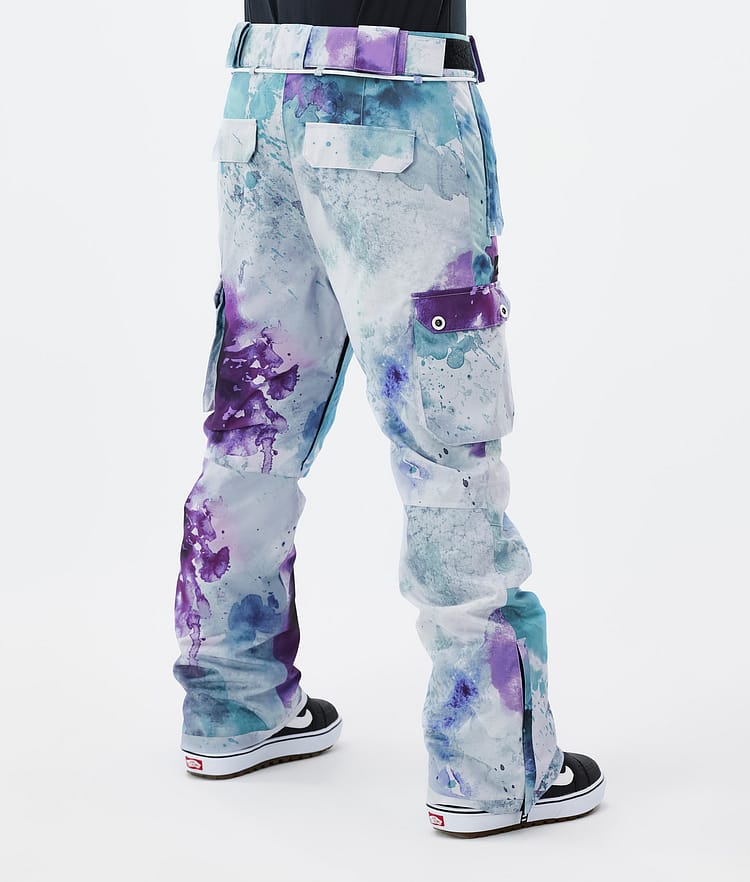 Dope Iconic W Snowboard Pants Women Scribble Purple