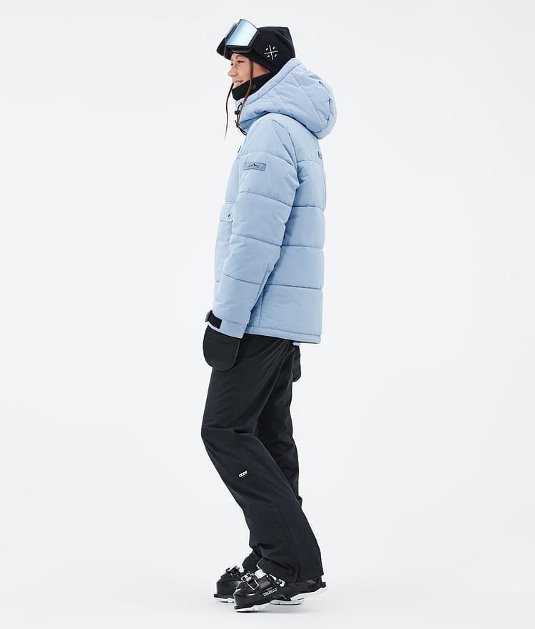Dope Puffer W Ski Jacket Women Faded Green