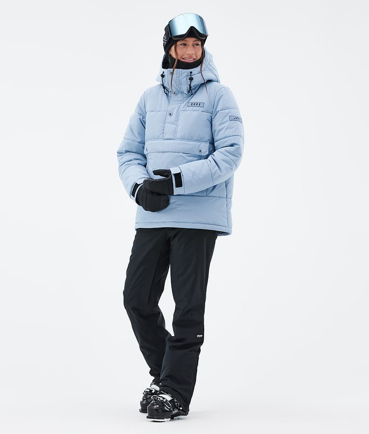 Dope Puffer W Ski Jacket Women Faded Green