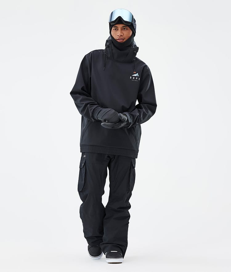 Dope Yeti Snowboard Jacket Men Ice Black Renewed