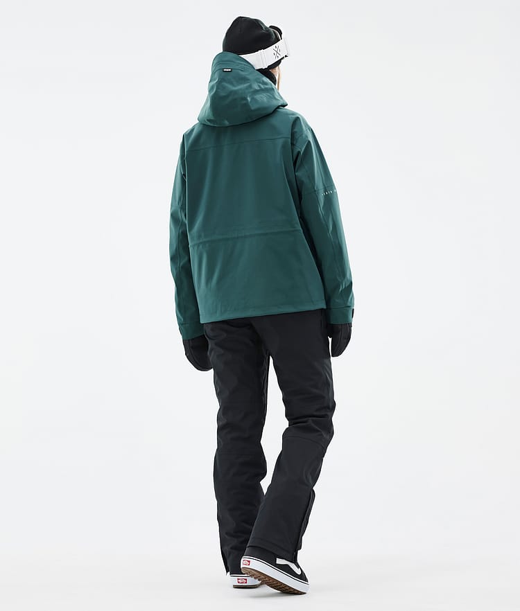 Dope Zenith W Snowboard Jacket Women Bottle Green Renewed