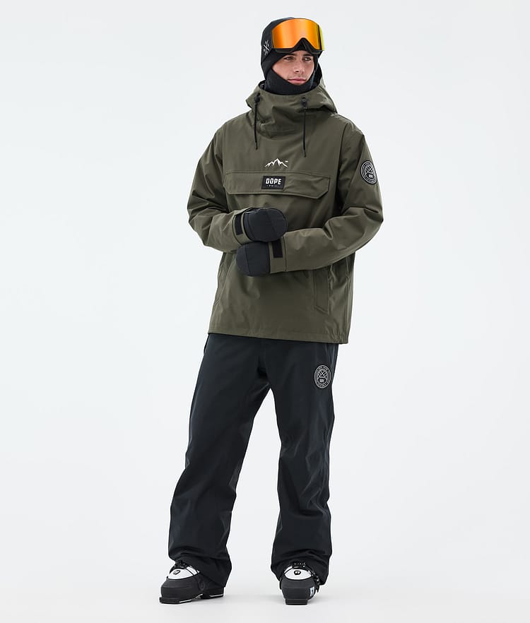 Dope Blizzard Ski Jacket Men Metal Blue