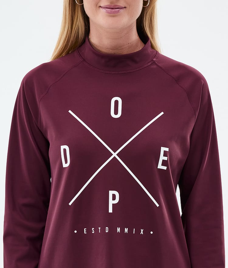 Dope Snuggle W Base Layer Top Women 2X-Up Metal Blue