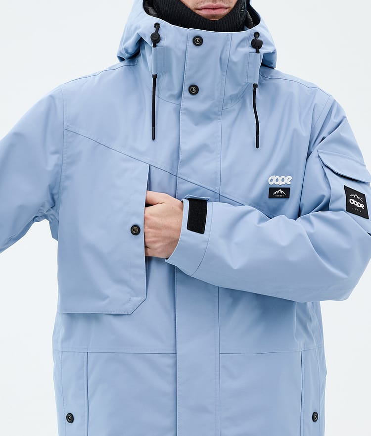 Dope Adept Snowboard Jacket Men Whitish Renewed