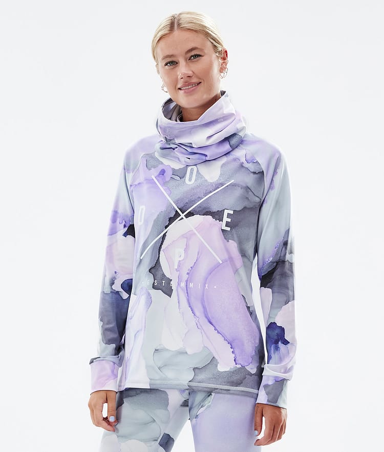Dope Snuggle W 22 Base Layer Top Women 2X-Up Faded Green