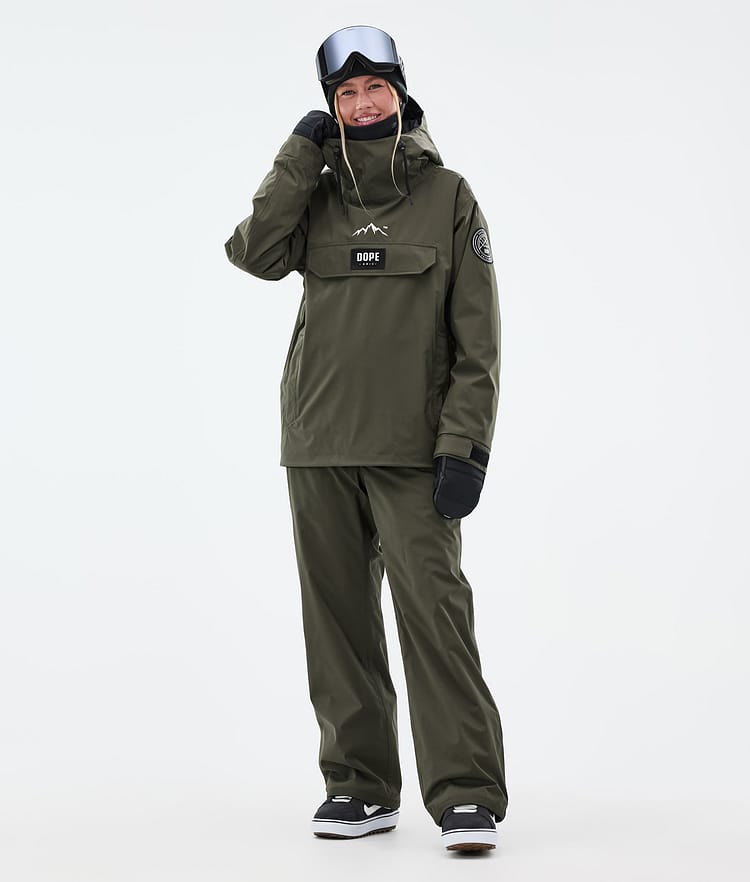 Dope Blizzard W Snowboard Jacket Women Punk Blue