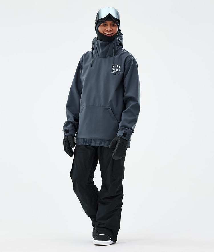 Dope Yeti Snowboard Jacket Men Summit Metal Blue
