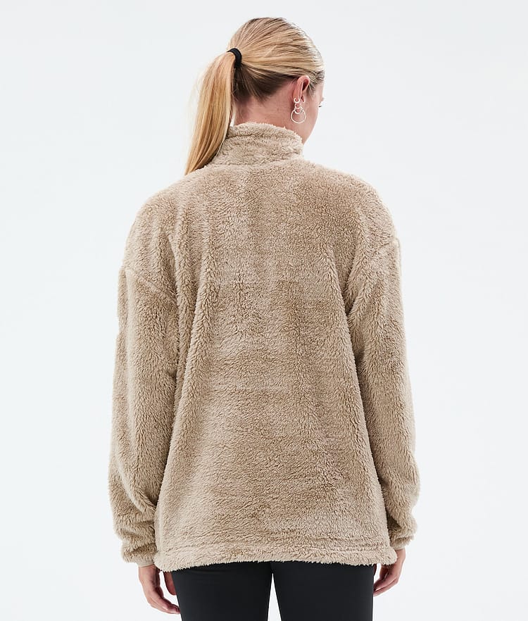 Dope Pile W Fleece Sweater Women Faded Green