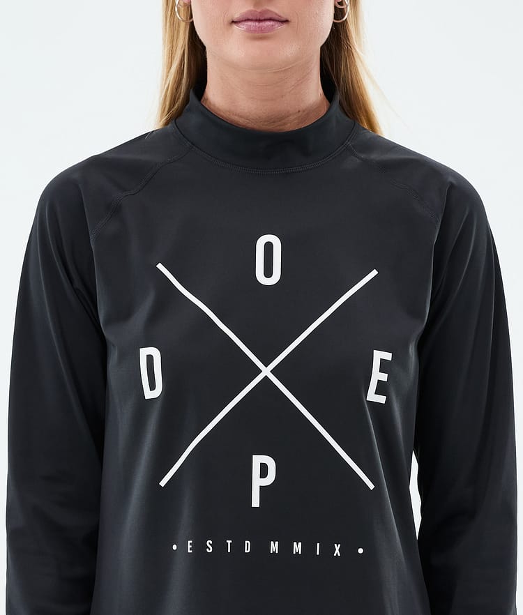 Dope Snuggle W Base Layer Top Women 2X-Up Metal Blue