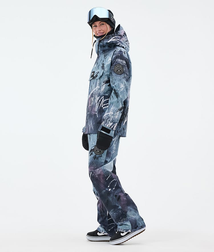 Dope Blizzard W Snowboard Jacket Women Punk Blue