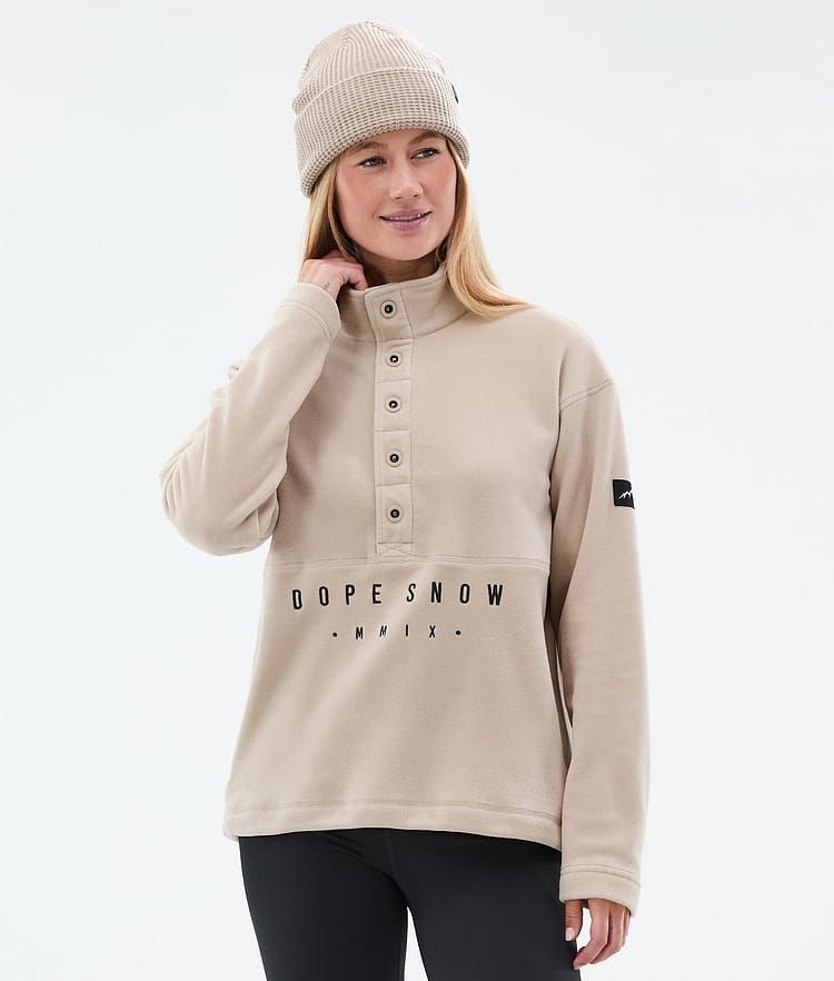 Dope Comfy W Fleece Sweater Women Faded Green