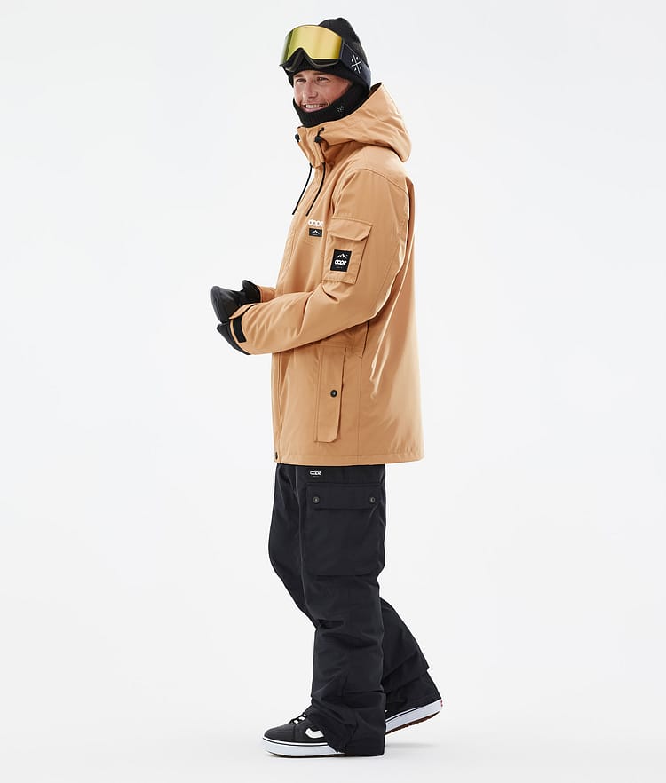 Dope Adept Snowboard Jacket Men Metal Blue Camo