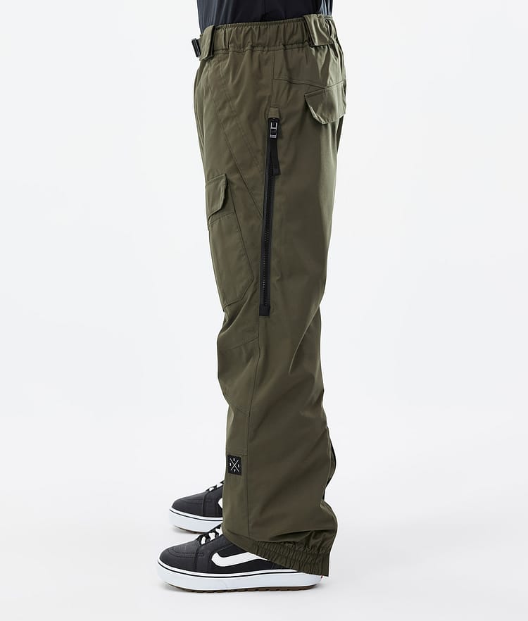 Dope Antek 22 Snowboard Pants Men Paint Orange